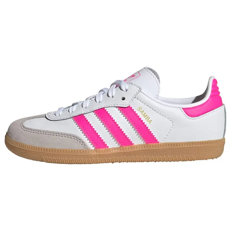 ADIDAS ORIGINALS Sneaker 'Samba'  camello / rosa neon / offwhite