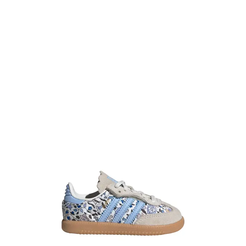 Adidas Originals Sneakers Samba OG X Liberty London nudo, écru, blu chiaro e blu scuro miniatura 2