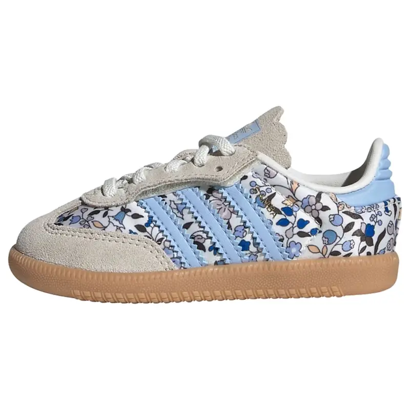 Adidas Originals Sneakers Samba OG X Liberty London nudo, écru, blu chiaro e blu scuro