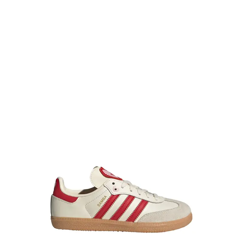 Sneaker Samba oro / rosso acceso / bianco miniatura 2