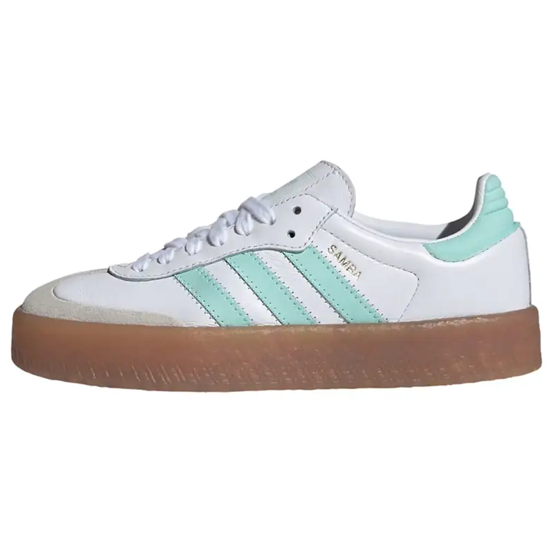 Sneaker Samba turchese / pietra / bianco