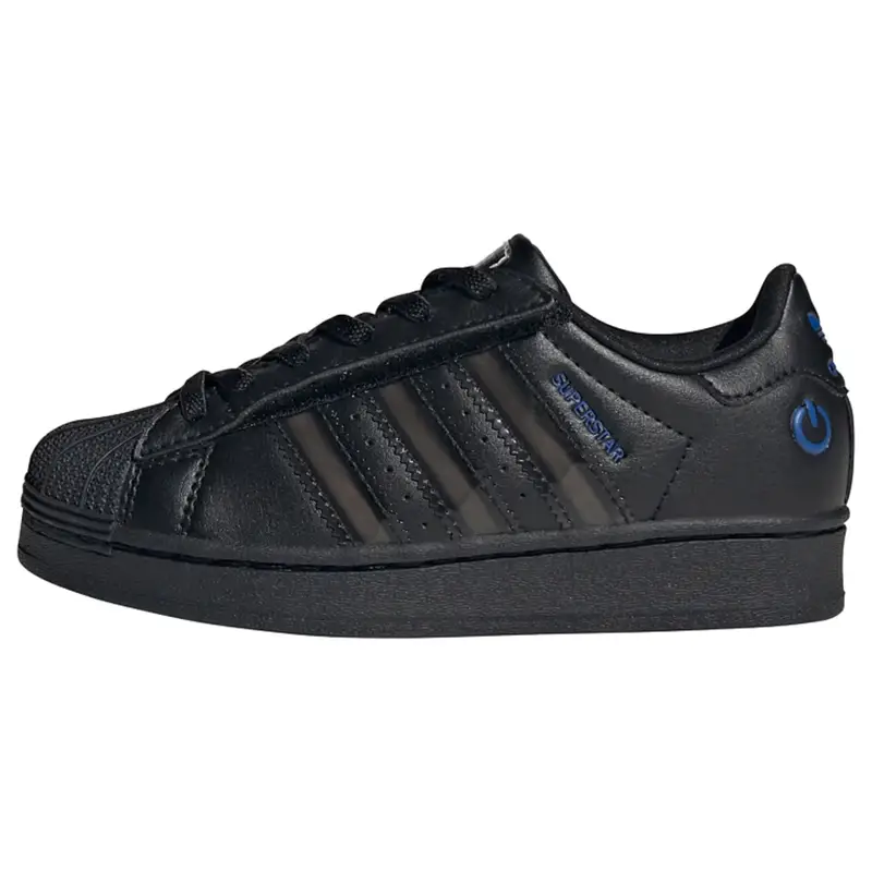 Sneaker Superstar blu reale / nero