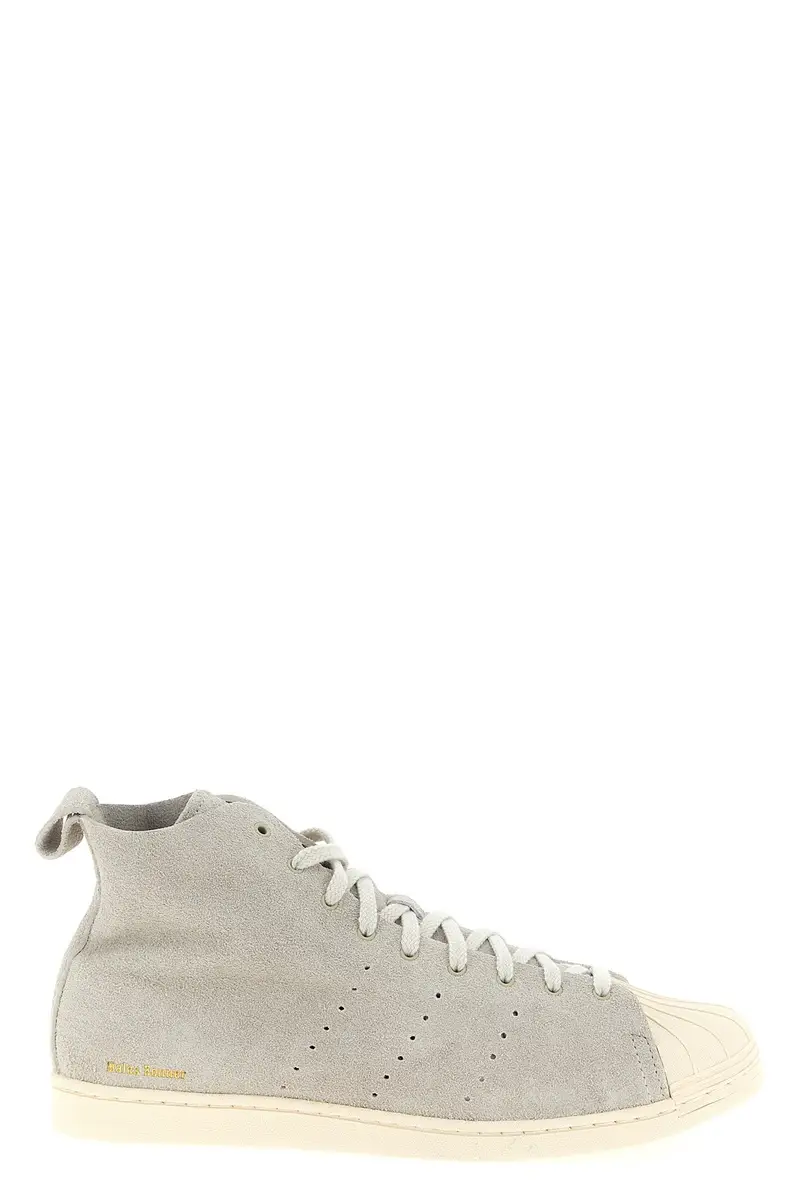 Sneaker Superstar Hi Adidas Originals By Wb Grigio