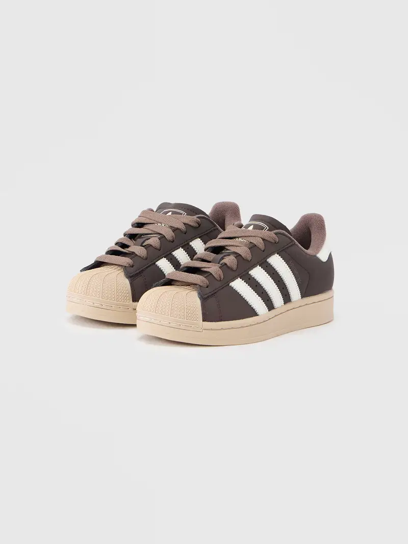 Sneaker SUPERSTAR II beige / marrone scuro / offwhite miniatura 2