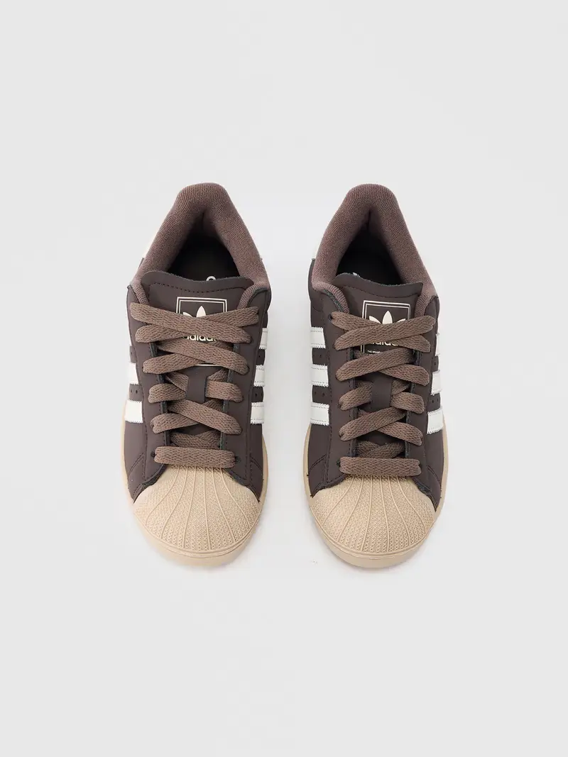 Sneaker SUPERSTAR II beige / marrone scuro / offwhite miniatura 3