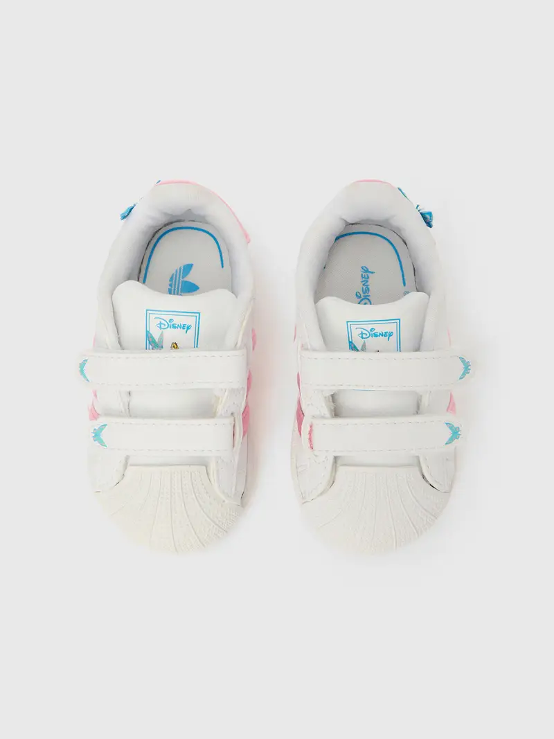 Sneaker SUPERSTAR II CF I blu chiaro / giallo / rosa chiaro / bianco miniatura 3