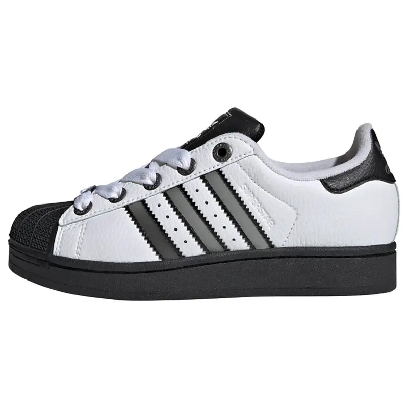 ADIDAS ORIGINALS Sneaker 'Superstar II'  grigio / nero / bianco