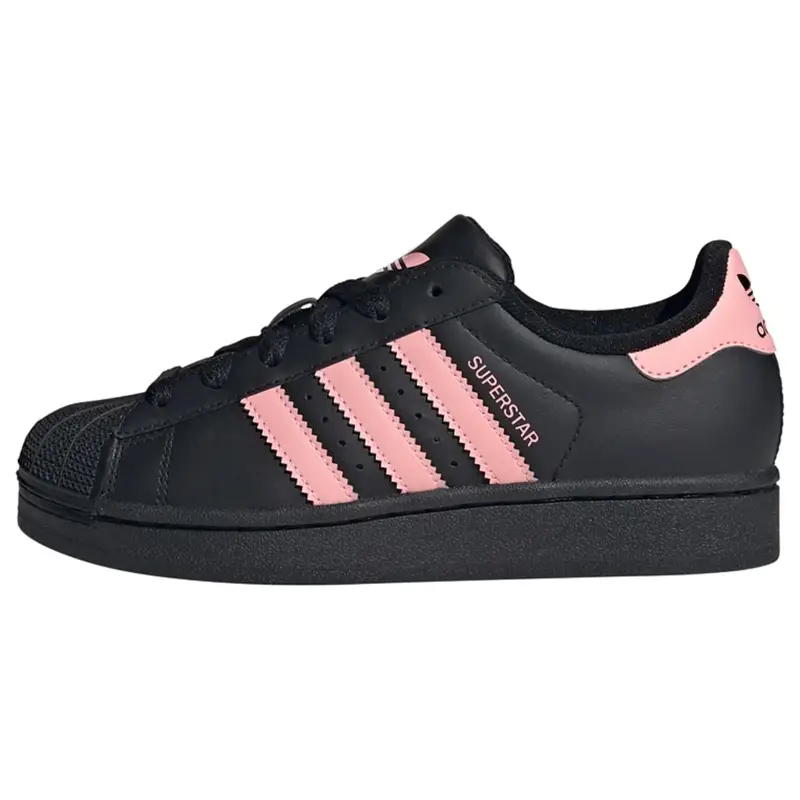 Sneaker Superstar II rosa / nero