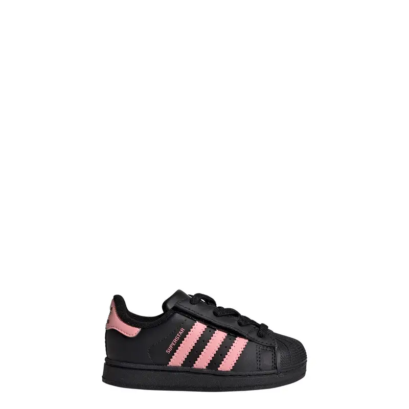 Sneaker Superstar II rosa / nero miniatura 2