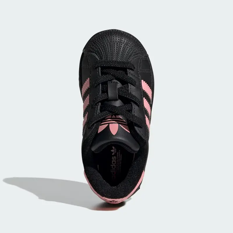 Sneaker Superstar II rosa / nero miniatura 3