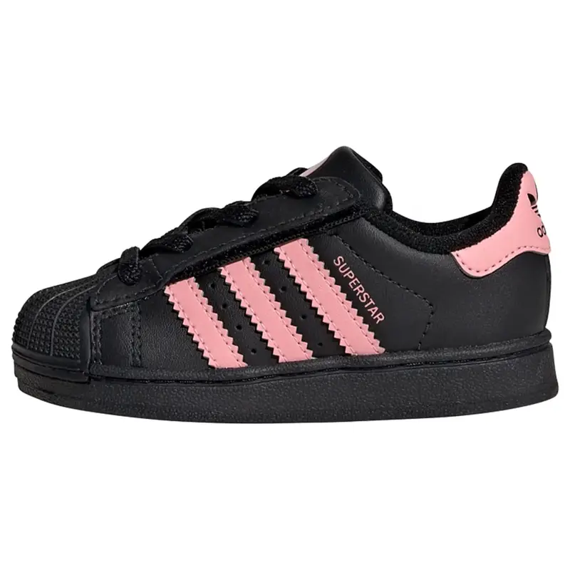 Sneaker Superstar II rosa / nero