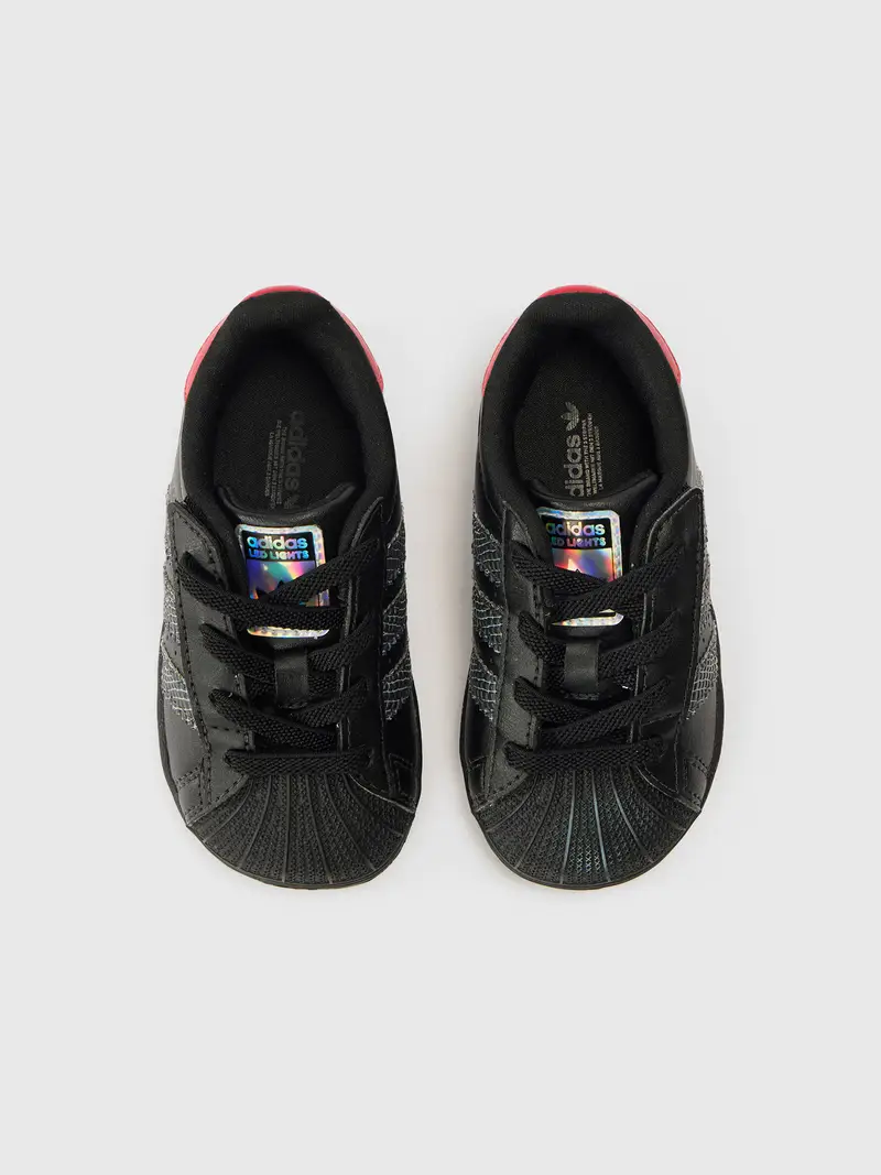 Sneaker SUPERSTAR nero / bianco miniatura 3