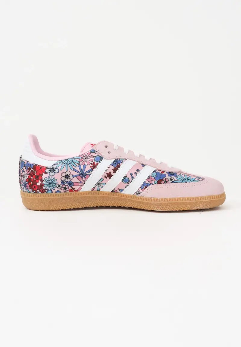 Sneakers ADIDAS LIBERTY LONDON SAMBA OG rosa da donna miniatura 3