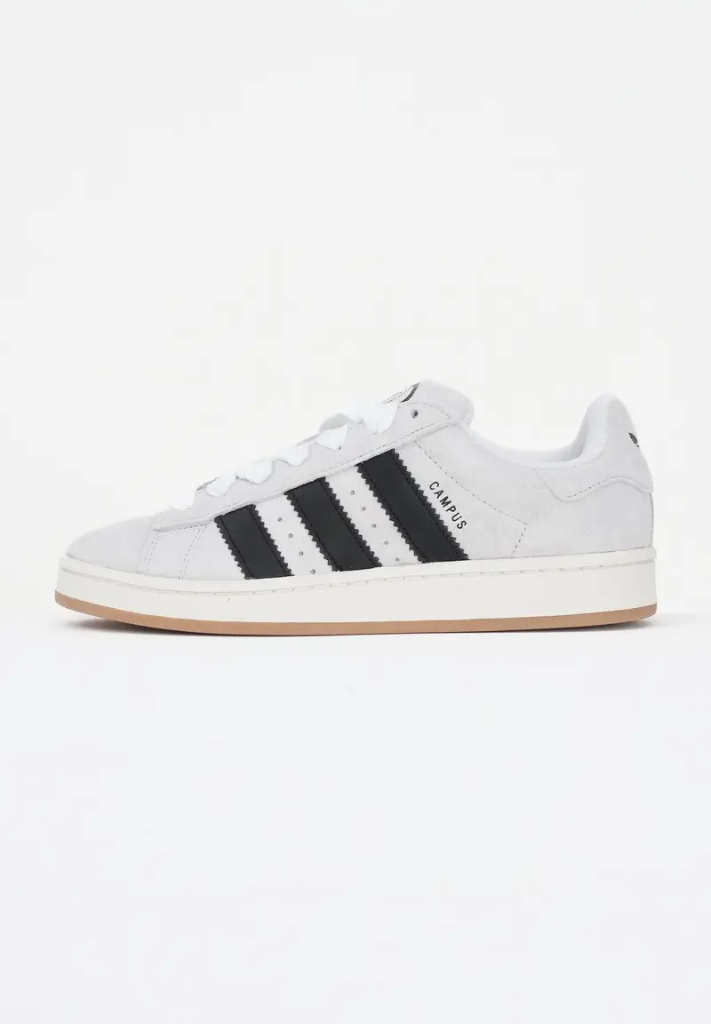 Sneakers Campus 00s grigie e nere per uomo e donna