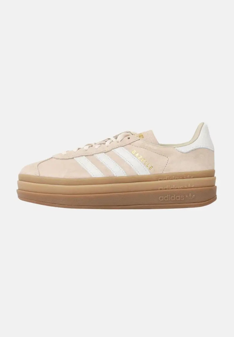 Sneakers GAZELLE BOLD beige da donna