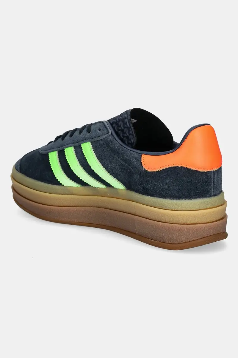 sneakers Gazelle Bold colore blu navy JH9667 miniatura 3
