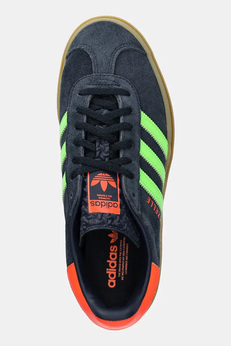 sneakers Gazelle Bold colore blu navy JH9667 miniatura 4