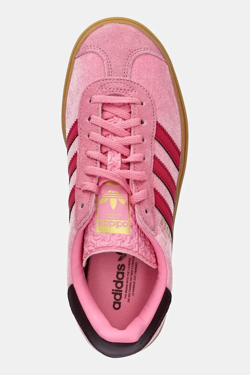 sneakers GAZELLE BOLD colore rosa JR5964 miniatura 4