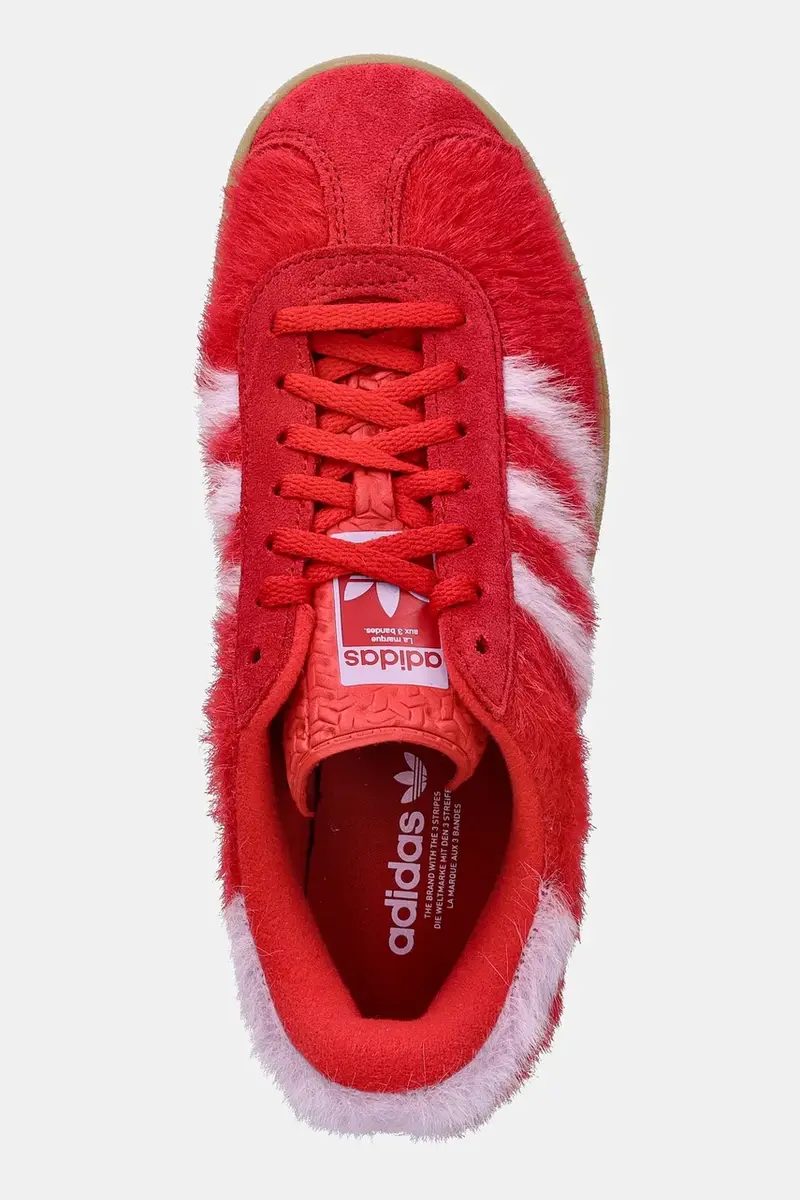 sneakers Gazelle Bold colore rosso JS3905 miniatura 4