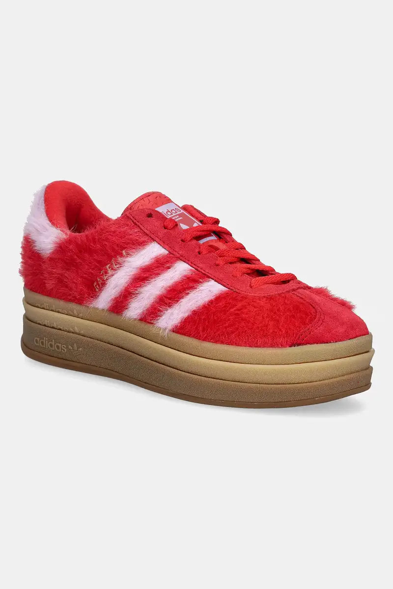 sneakers Gazelle Bold colore rosso JS3905