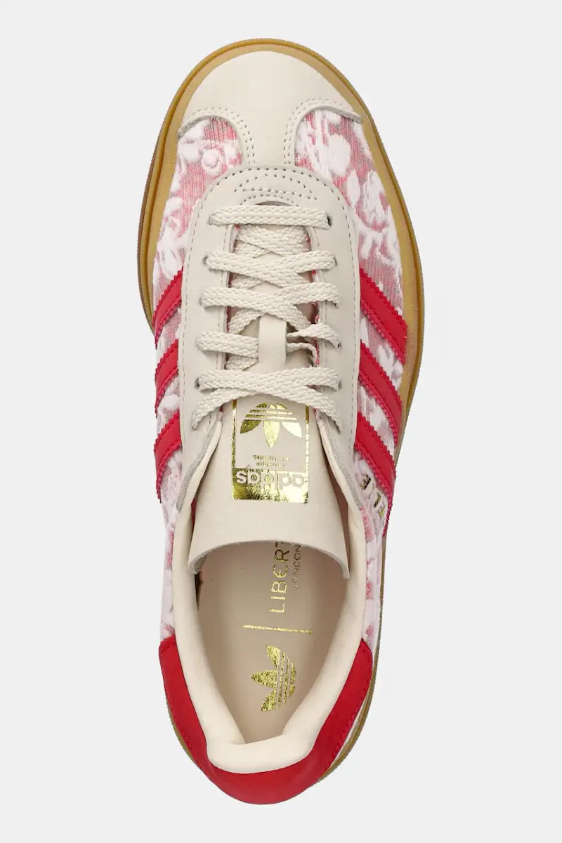 sneakers Gazelle Bold donna colore beige JR8885 miniatura 4