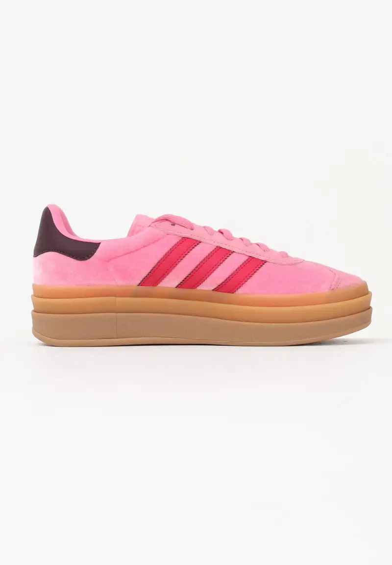 Sneakers Gazelle Bold rosa da donna miniatura 3