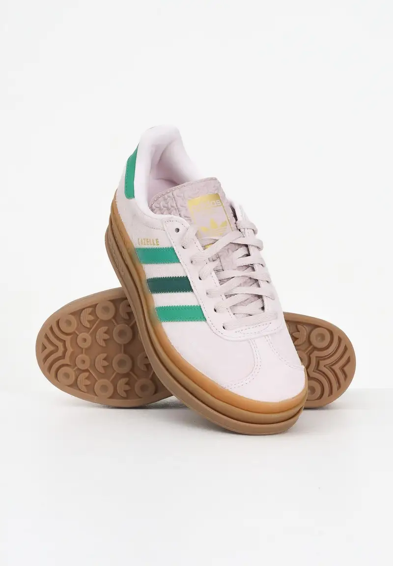 ADIDAS ORIGINALS Sneakers Gazelle Bold rosa e verdi da donna miniatura 3
