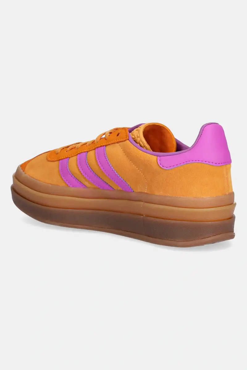 sneakers Gazelle Bold W donna colore arancione JS3895 miniatura 3