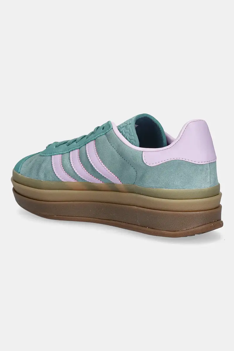 sneakers Gazelle Bold W donna colore verde JS3894 miniatura 3