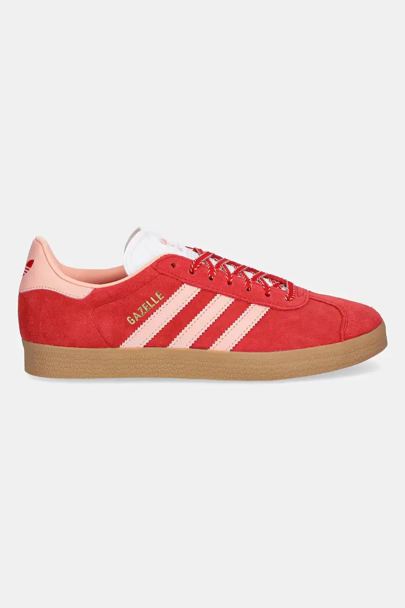sneakers Gazelle donna colore rosso JH7217 miniatura 2