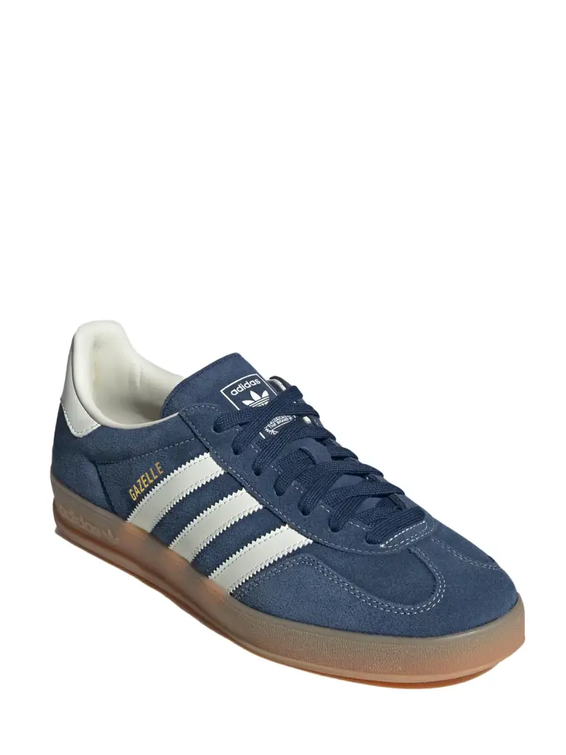 sneakers gazelle indoor BLU miniatura 3