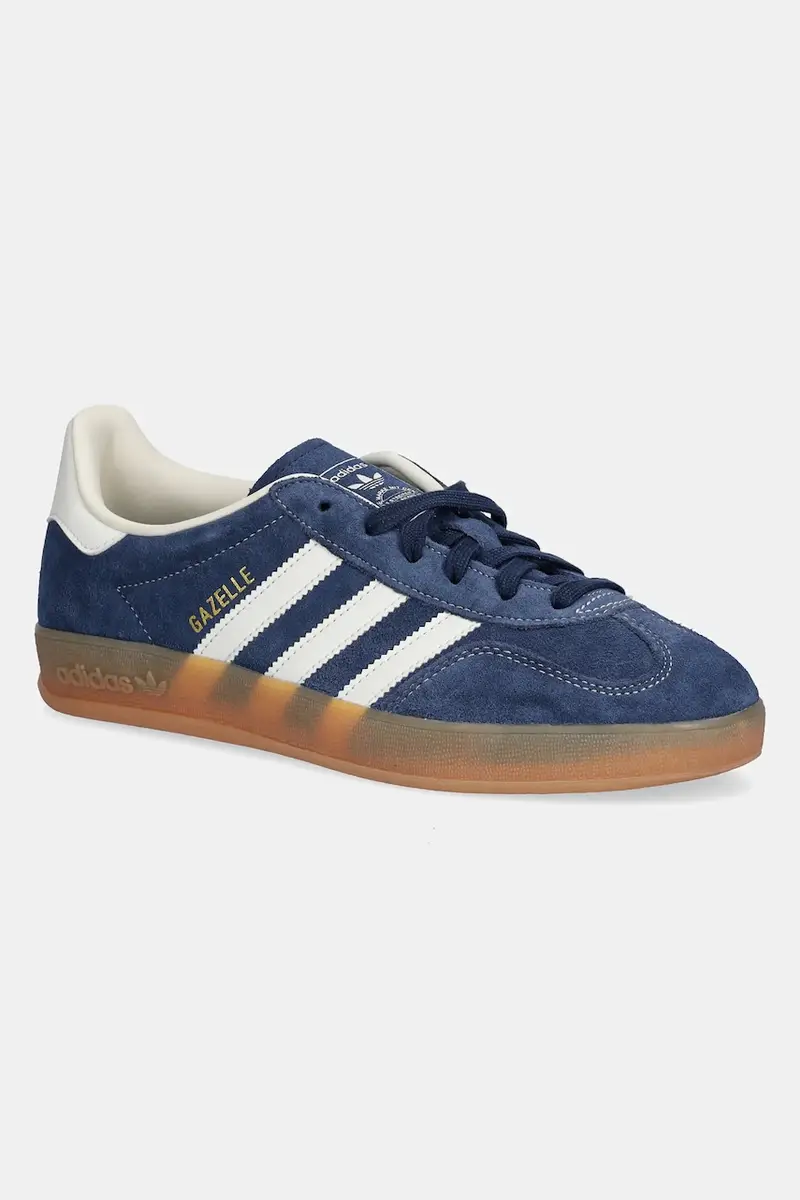 sneakers Gazelle Indoor colore blu navy JQ8393