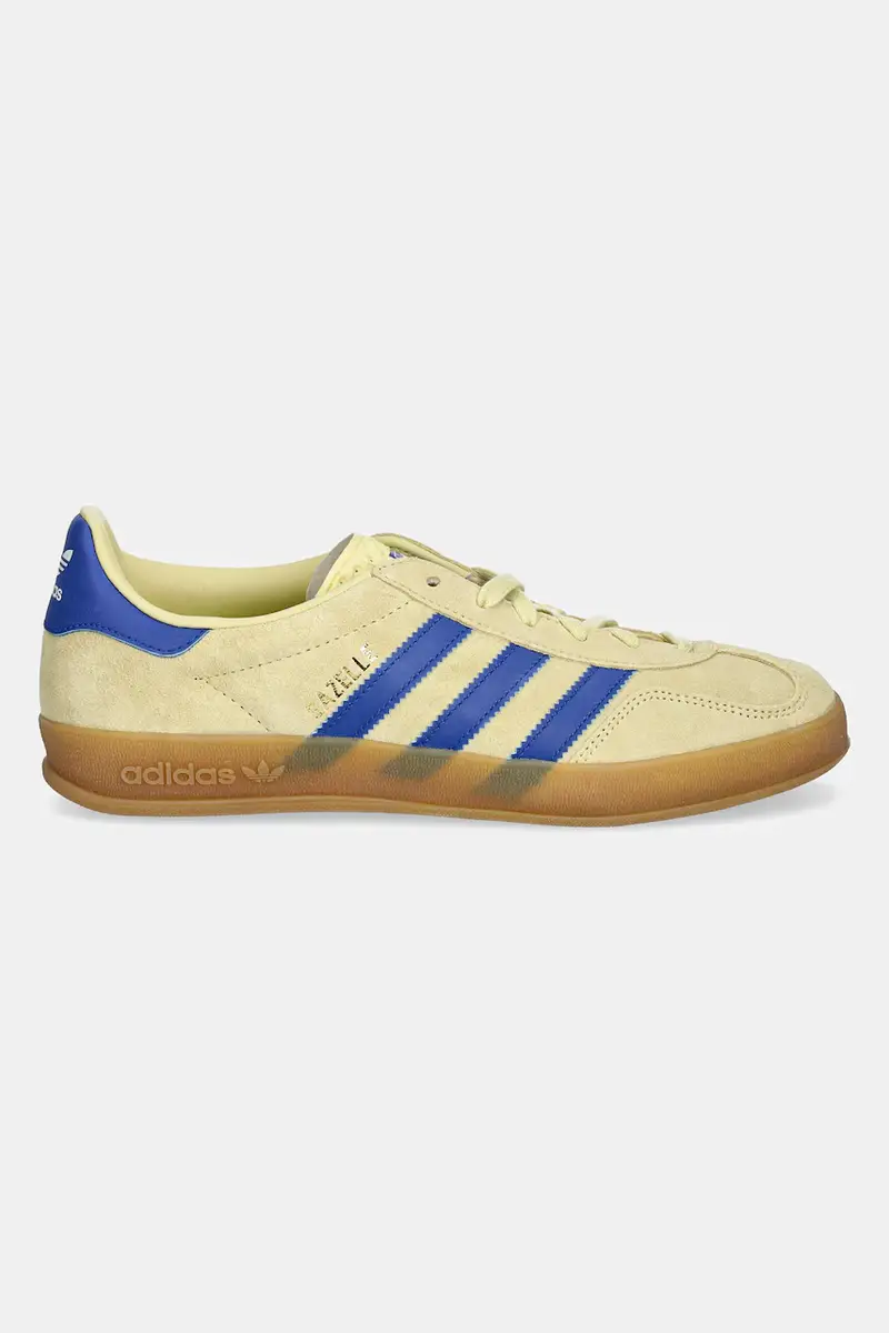 sneakers Gazelle Indoor colore giallo JH5406 miniatura 2