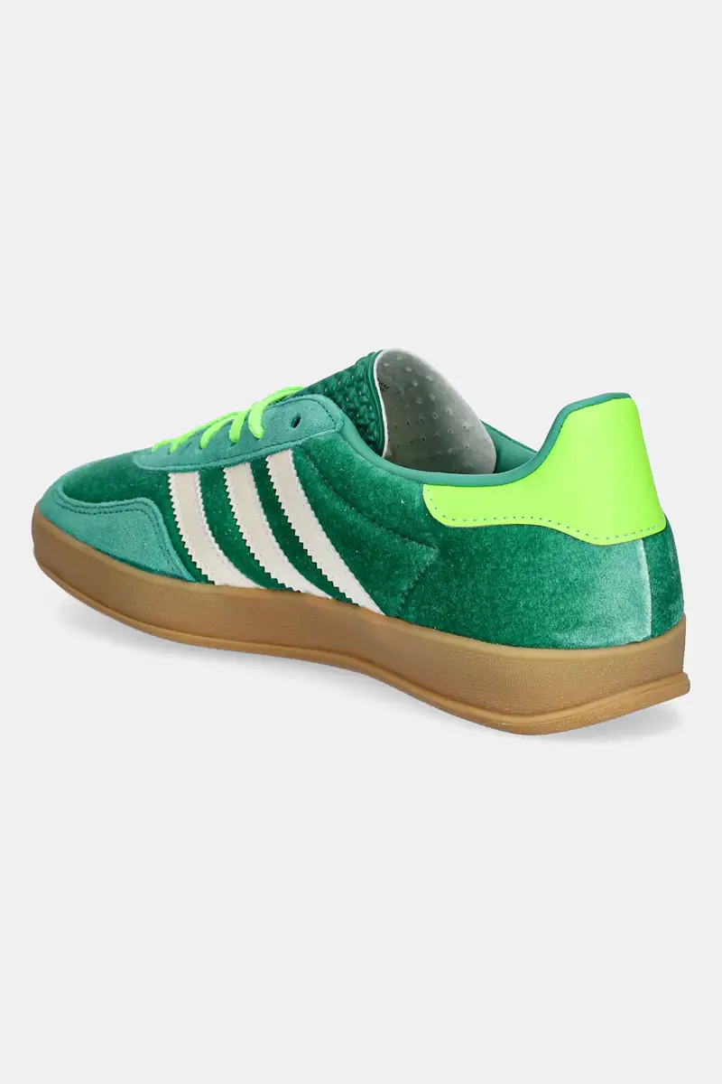 sneakers Gazelle Indoor colore verde JI2715 miniatura 3