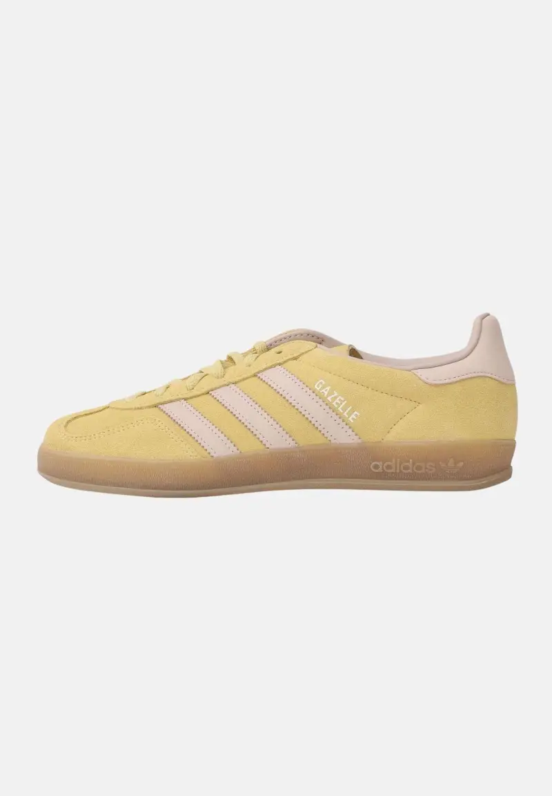 Sneakers Gazelle Indoor gialle e beige per uomo e donna