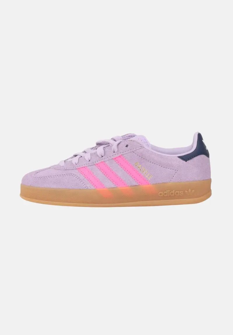 Sneakers GAZELLE INDOOR lilla da bambina