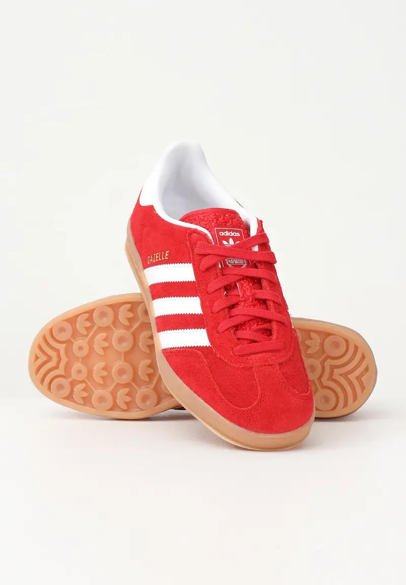 ADIDAS ORIGINALS Sneakers Gazelle Indoor rosse per uomo e donna miniatura 3