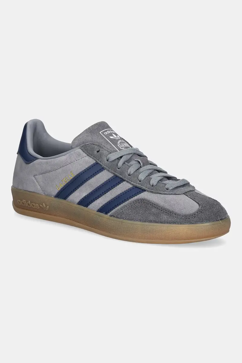 sneakers Gazelle Indoor uomo colore grigio JQ8397