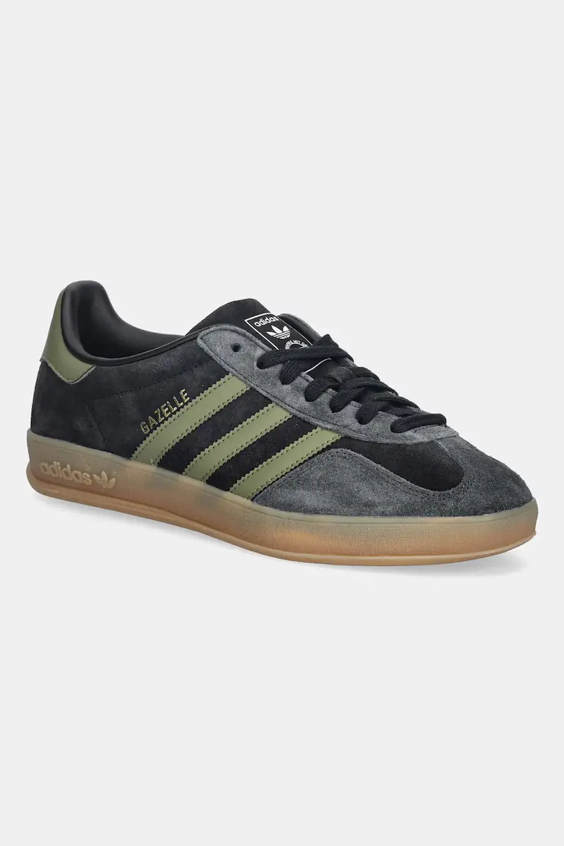 sneakers Gazelle Indoor uomo colore nero JQ8399