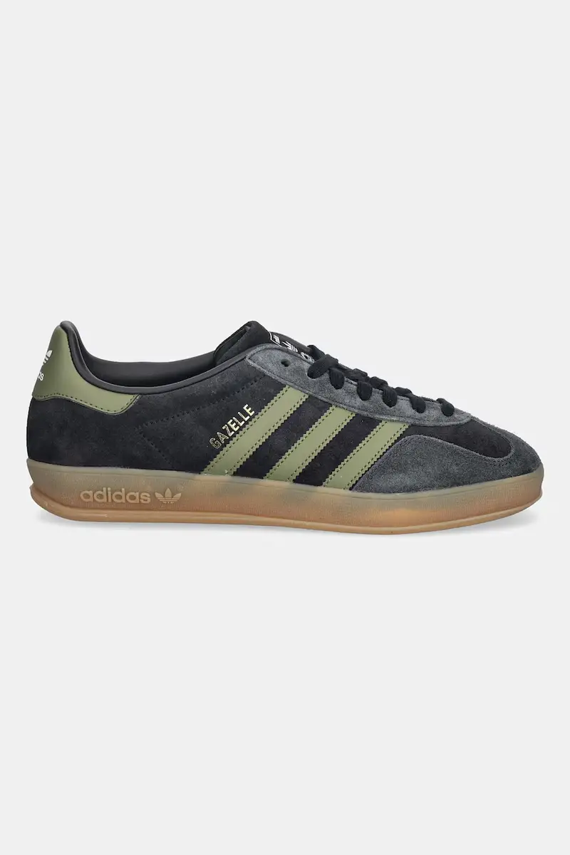 sneakers Gazelle Indoor uomo colore nero JQ8399 miniatura 2