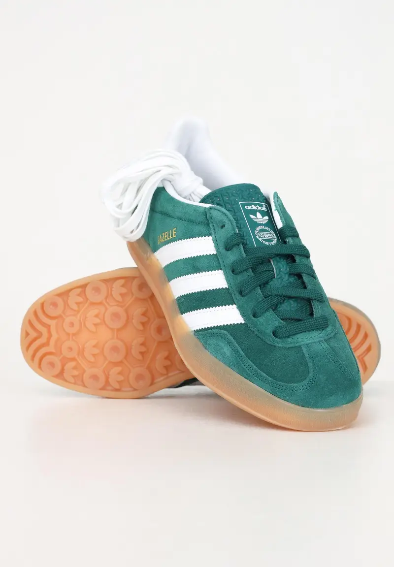 ADIDAS ORIGINALS Sneakers Gazelle Indoor verdi per uomo e donna miniatura 3
