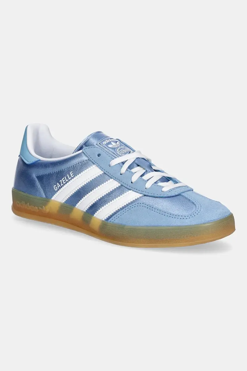 sneakers Gazelle Indoor W donna colore blu JS1407