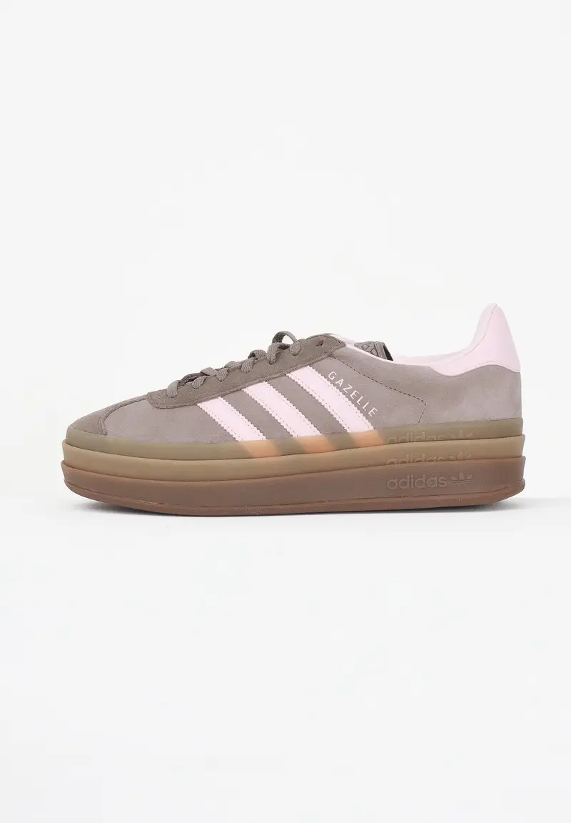 Sneakers Gazelle marroni da donna
