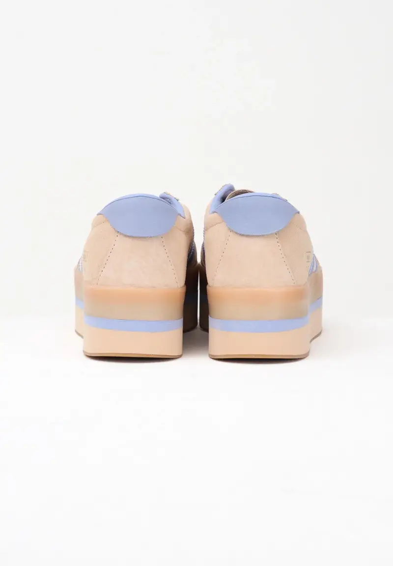 Sneakers Gazelle Stack rosa pesca da donna miniatura 2