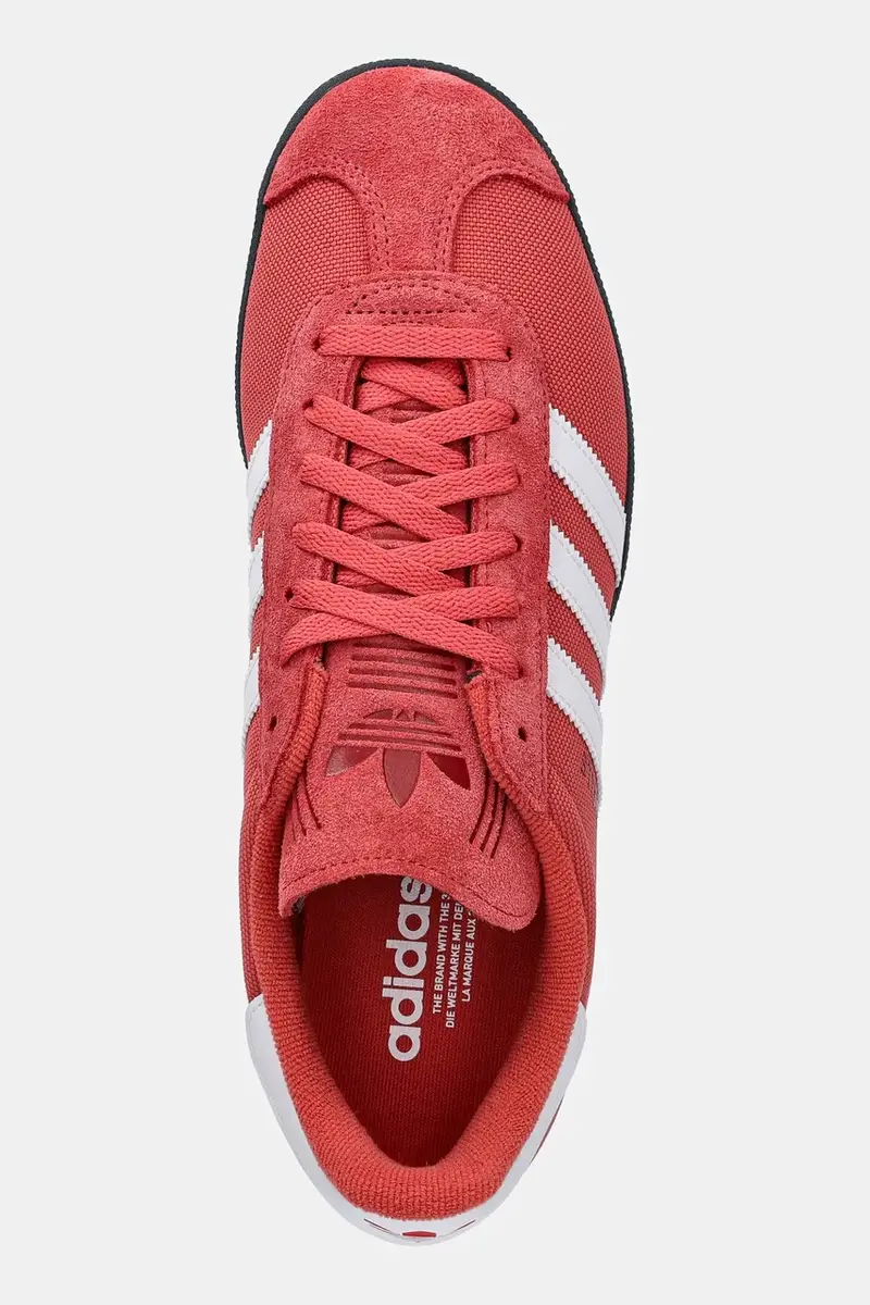 sneakers Gazelle uomo colore arancione JR6295 miniatura 4