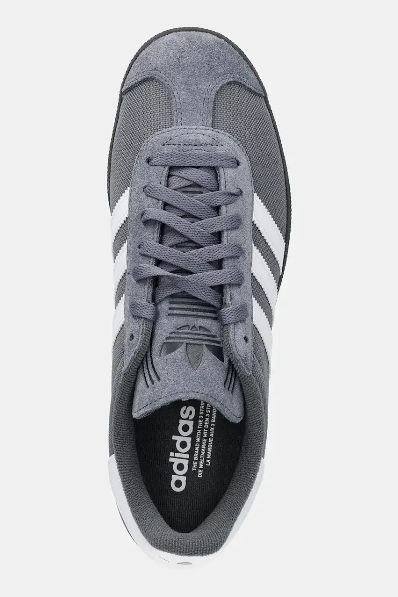 sneakers Gazelle uomo colore grigio JR6294 miniatura 4