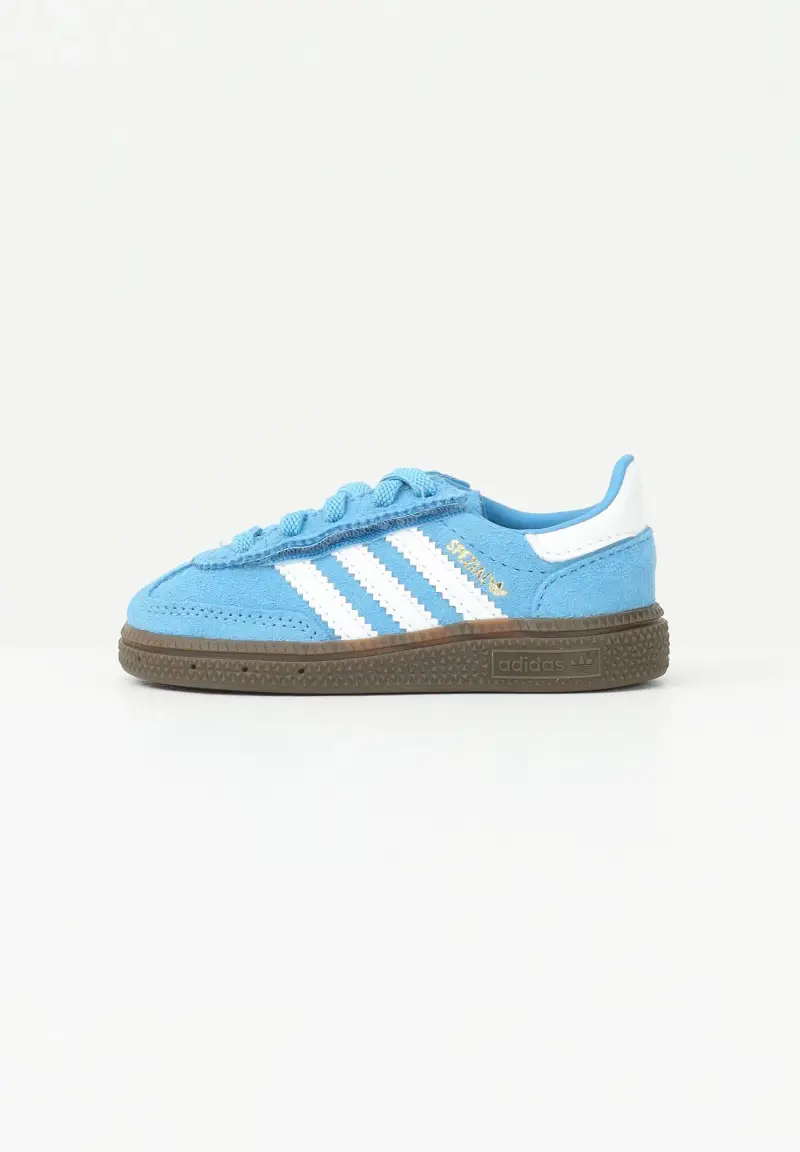 Sneakers Handball Spezial azzurre da neonato