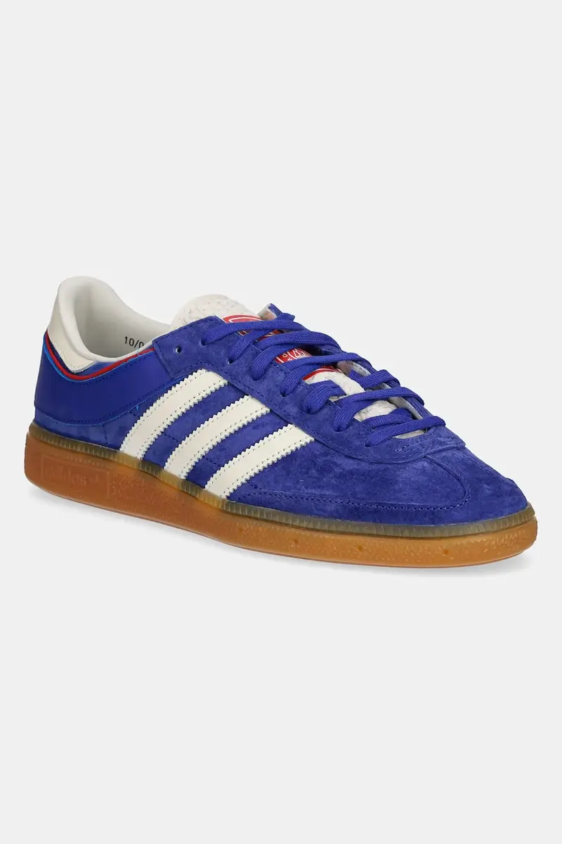 sneakers in camoscio adidas originals x SPZL Handball Cup uomo colore blu JS3062