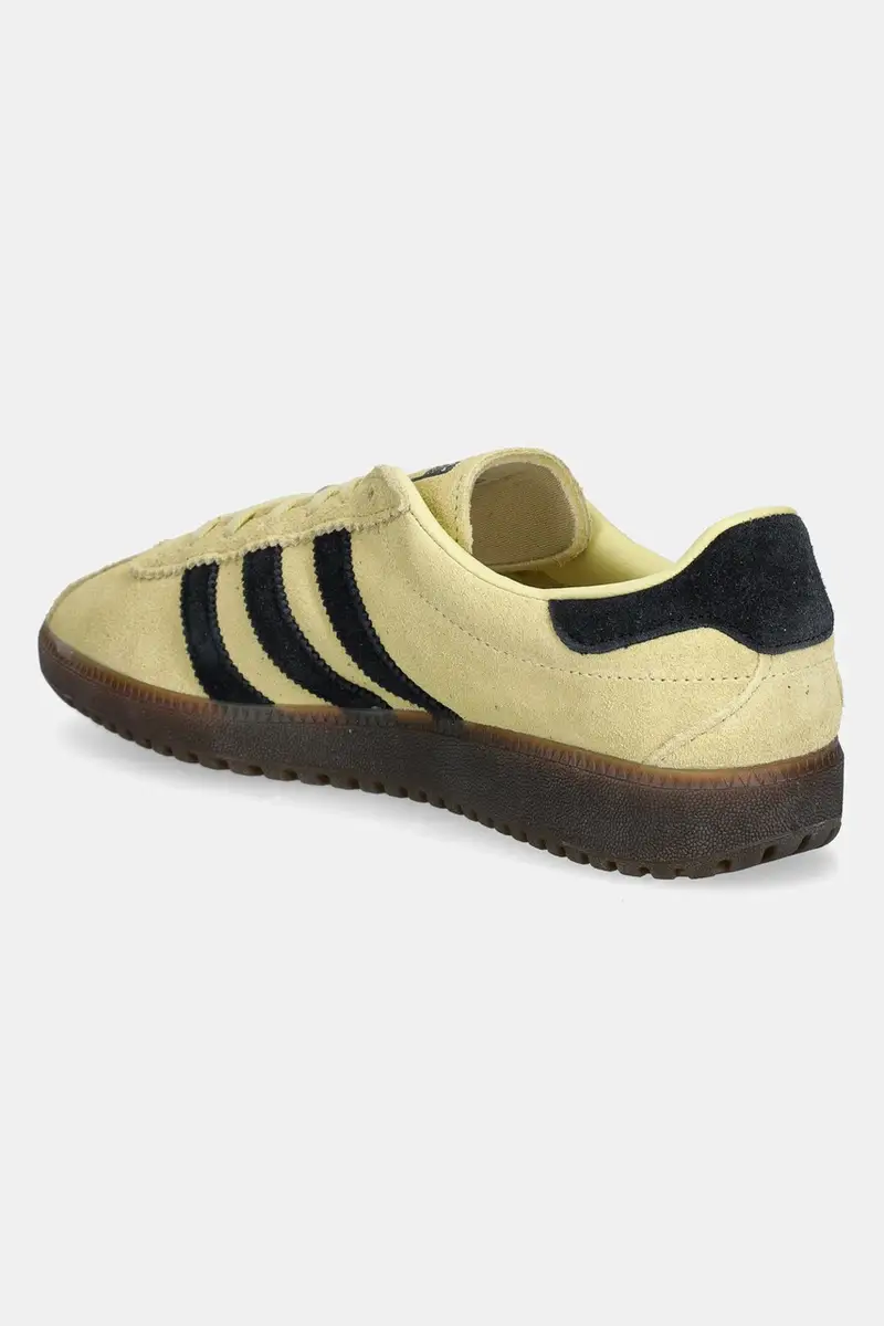 sneakers in camoscio BRMD colore giallo JI2659 miniatura 3