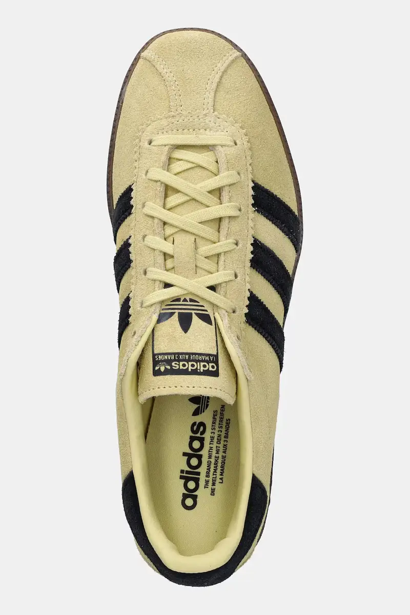 sneakers in camoscio BRMD colore giallo JI2659 miniatura 4